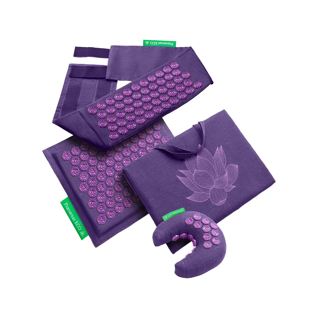 PranaRogal + Pas + Torba XL +Mini (Lavender)